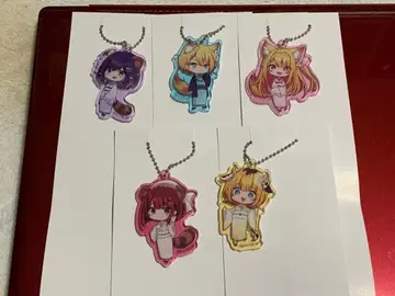 최애의 아이 훼미리마트 마루짱 아크릴 키링 5종