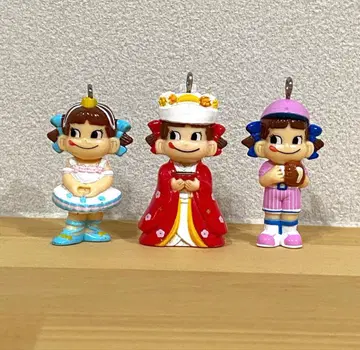 [후지야] 페코짱 피규어 3체 세트 헤이세이 레트로