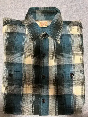 동양 엔터프라이즈 복각 HEADLIGHT 헤드라이트 플란넬 셔츠 블루