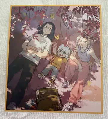 라샤오헤이 전기 2 입장 특전 미니 색지풍 카드