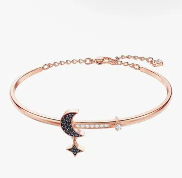 Swarovski [ DUO MOON 뱅글 ] 5429729 박스 있음