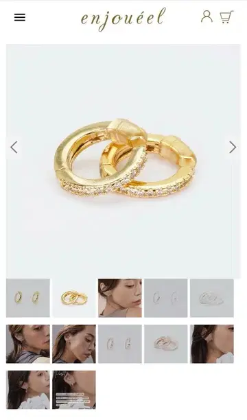 enjoueel 액세서리 귀걸이 1점 참 3점