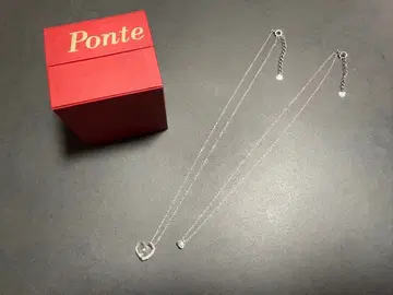 Ponte Vecchio 실버 925 2연 목걸이