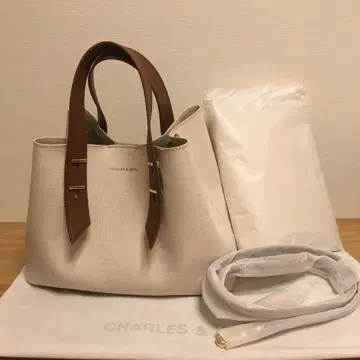 찰스앤키스 더블 핸들 슬로치 백/핸드백