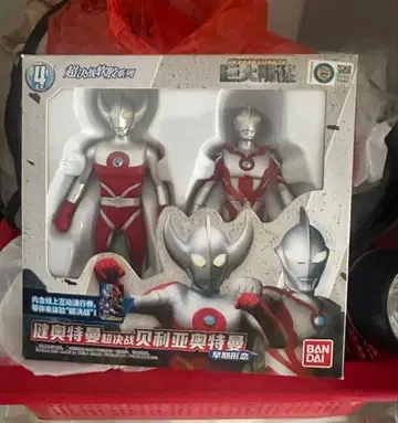 중국 한정 울트라맨 켄 울트라맨 베리알 피규어 소프트 비닐 세트