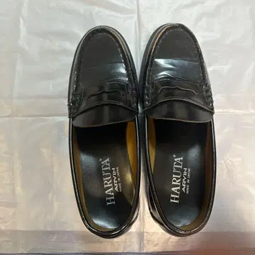 HARUTA 블랙 로퍼