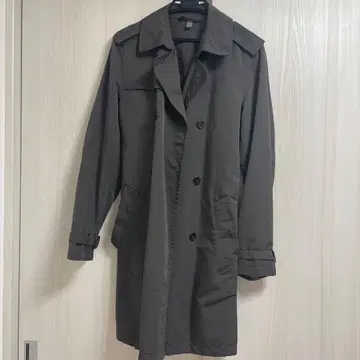 그레이 트렌치코트 벨트 포함