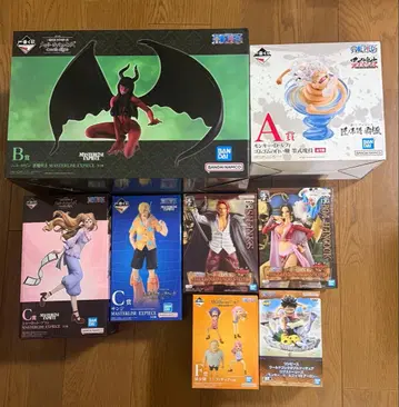 미개봉 원피스 피규어 8체 세트 제일복권 등