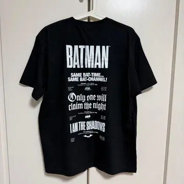 미사용 새상품 SCREEN STARS BATMAN 콜라보 L 사이즈