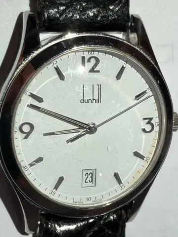 dunhill 던힐 아날로그 손목시계 작동