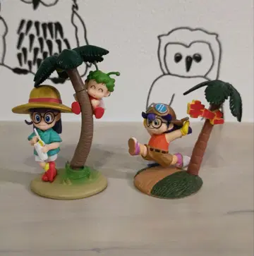 Dr. 슬럼프 아라레짱 HG 컬렉션 피규어 아라레와 갓짱