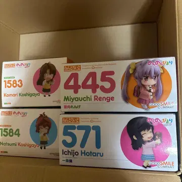 논논비요리 넨도로이드 4체 세트