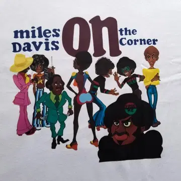 Miles Davis On the Corner 티셔츠 XL