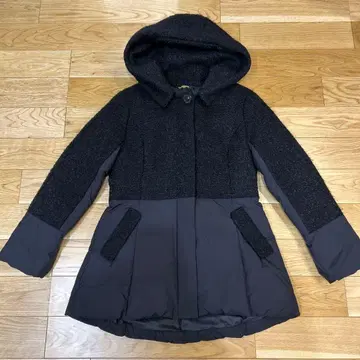 SCAPA 스캐파 다운 코트 이소재 블랙