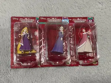 디즈니 제일복권 오너먼트 프린세스 피규어 3체 세트