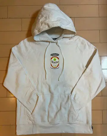 NO THIN' SPECIAL 후드티 L 화이트 사이드 리브 캐나다제