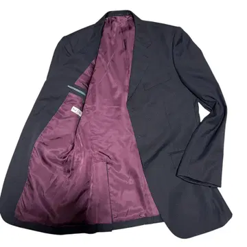 Paul Smith London 자켓 L 울 100% 와인 레드