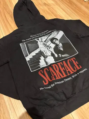 SCARFACE 스카페이스 무비 후드티 알 파치노 몬타나