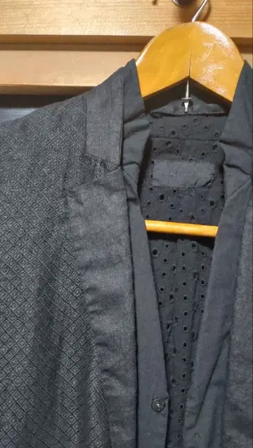 파드칼레 린넨 자켓 미착용 블랙