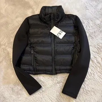 새상품 ZARA 자라 여성용 다운 자켓 블랙