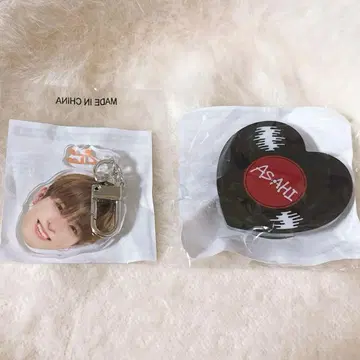 treasure 아사히 희로애락 락 스마트폰 그립 캡슐 토이