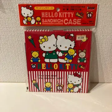 구 로고 HELLO KITTY 샌드위치 케이스 3개입