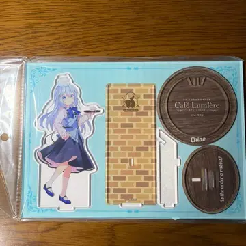 주문은 토끼입니까? Cafe Lumiere 치노 아크릴 스탠드