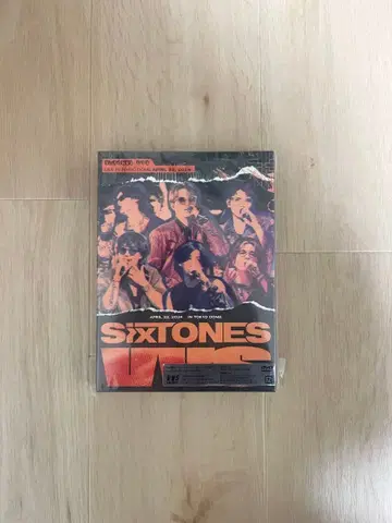 SixTONES VVS 초회반 DVD