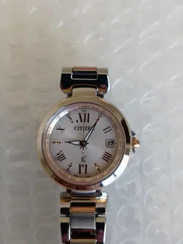 CITIZEN 전파 손목시계 H240 여성용 현 상태 작동 불가