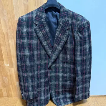 BEARGRANPIYARN 체크 무늬 테일러드 자켓