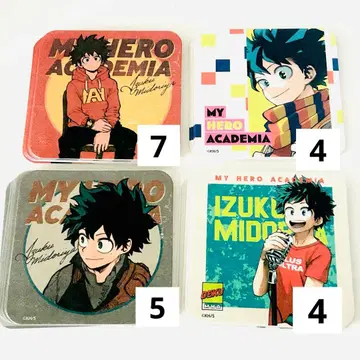 나의 히어로 아카데미아 아트 코스터 RIVALS 미도리야 이즈쿠 데쿠