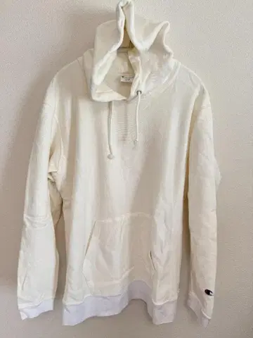 Champion Reverse Weave 후드티 L 크림