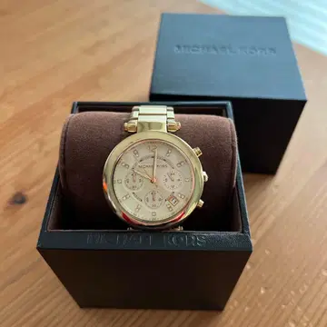 MICHAEL KORS 골드 아날로그 손목시계