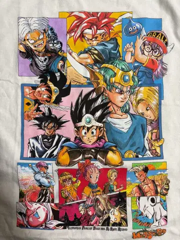 [ 미개봉/레어 ] 토리야마 아키라 선생님 T셔츠 L 사이즈/화이트