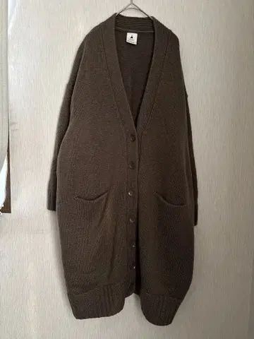 니코앤드 빅 가디건 브라운