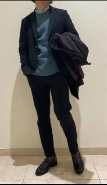 그린라벨 greenlabel 가을/겨울 셋업 플라노 하운드투스 체크