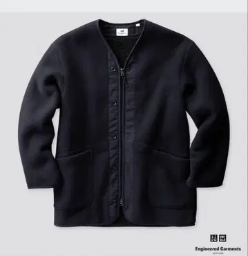Engineered Garments 유니클로 노카라 플리스 자켓 M