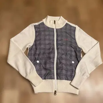 캘러웨이 골프 자켓 스웨터 체크 무늬 새상품급