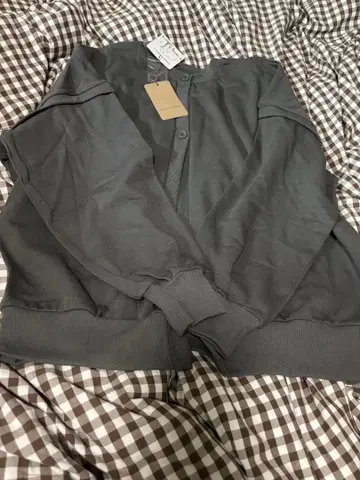 arancio aran 그레이 가디건 맨투맨