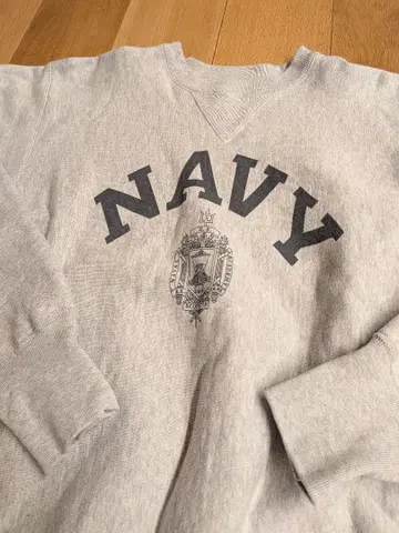 복각 us navy 네이벌 아카데미 리버스 위브 40 맨투맨