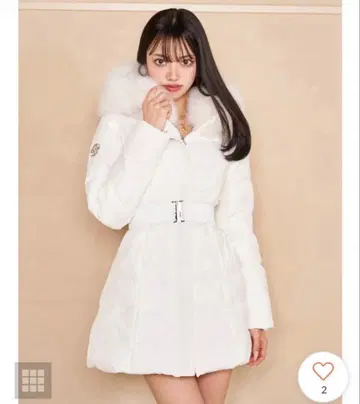 다리치 레이디 미디 다운 코트