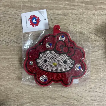 미야쿠미야쿠 키라키라 가죽 키링 키티