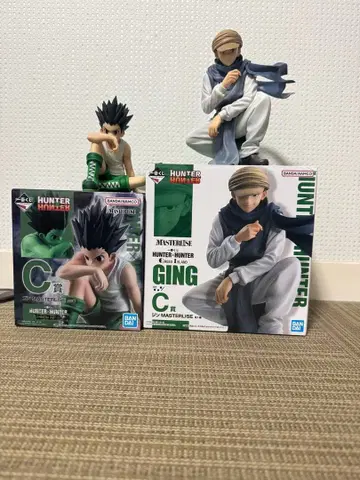 HUNTER x HUNTER 곤&진 피규어