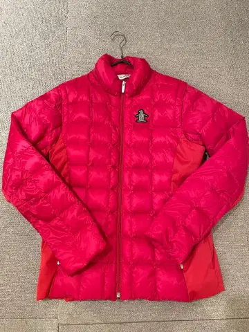 Munsingwear 빨간색 다운 자켓 L 사이즈