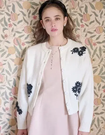 체스티 완판 플라워 가디건