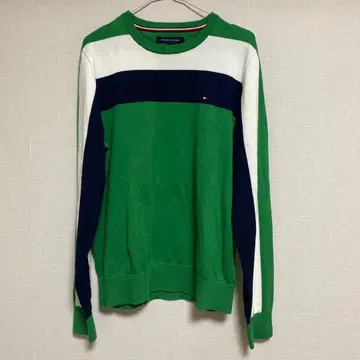 [ 미사용 새상품 ] 타미힐피거 니트 그린 남성용 여성용
