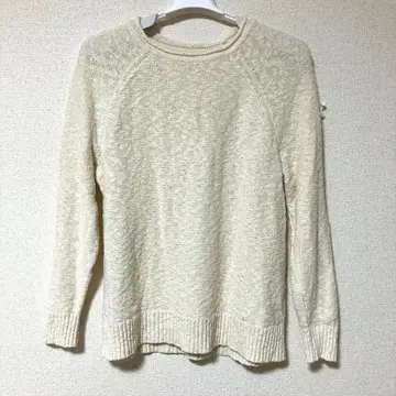 L.L.Bean 아이보리 긴팔 스웨터 L