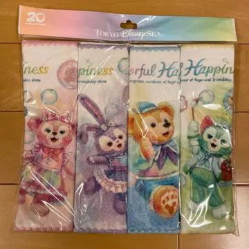 컬러풀 해피니스 미니 타월 더피&프렌즈 20주년