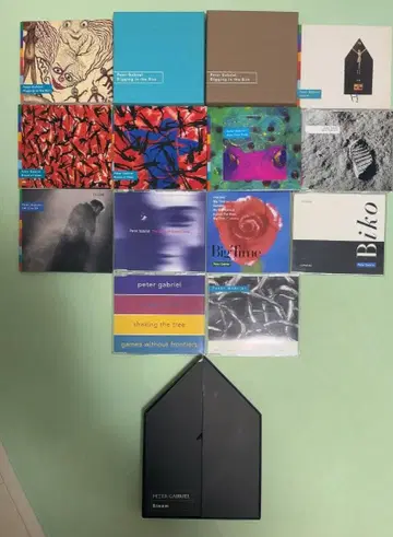 피터 가브리엘 귀중 싱글 CD 15개 모음! petergabriel