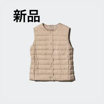 새상품 미사용 택 포함 울트라 라이트 다운 컴팩트 베스트